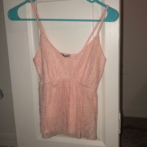 Small pink top from Charlotte Russe